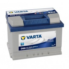 VARTA BLUE D59 60Ah 12V 540A, 242mm x 175mm x 175mm